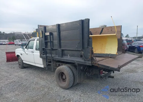 1995 Ford F350 from USA, damaged, VIN 1FTJX35F2SKC06412